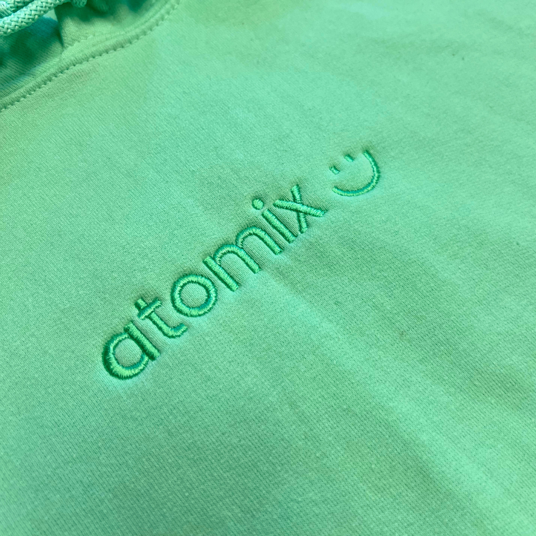 Mint Smiley Hoodie